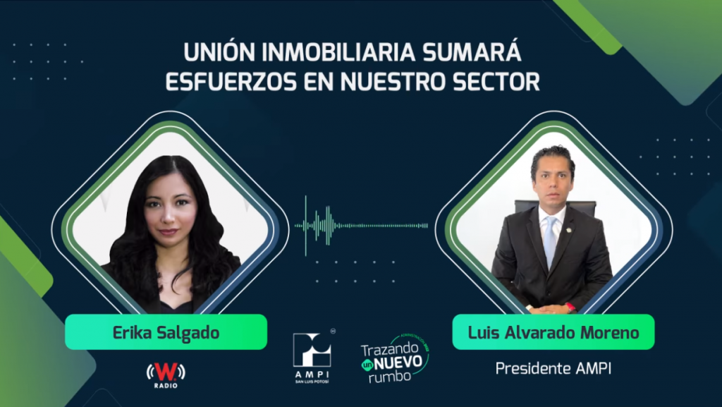 Luis Alvarado Presidente de la Asociación Mexicana de Profesionales Inmobiliarios explica en Globalmedia Mx cómo la unión inmobiliaria servirá para reforzar a nuestro sector.